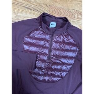 Nike Men's Therma Fit Jacket Academy Winter Warrior‎ Drill Top Hybrid Size Small